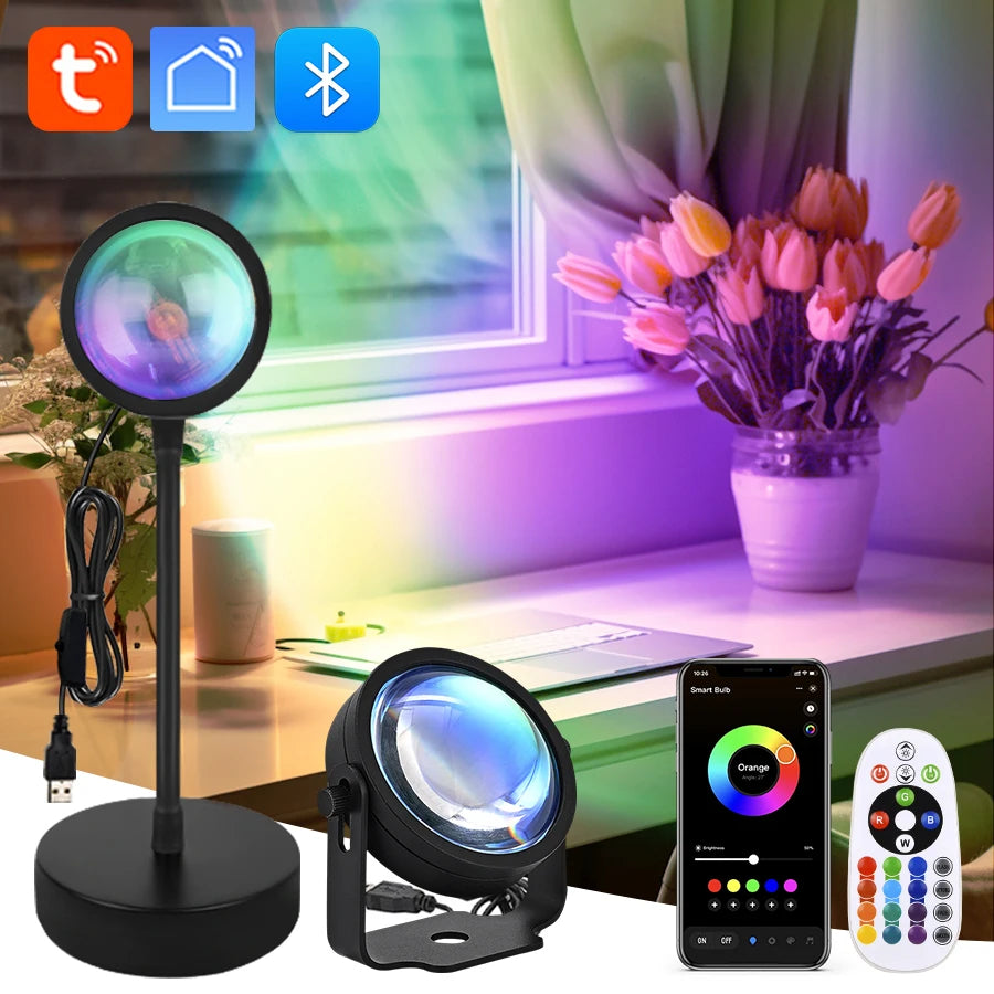 Seu projeto de pôr do sol: Lâmpada Smart Aconchegante!