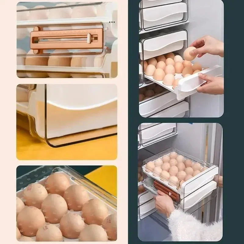 Seu Organizador de Ovos: Praticidade na Cozinha! - Minha loja