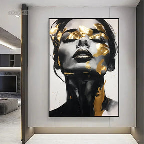 Seu toque de estilo: Retrato Moderno em Canvas para Casa