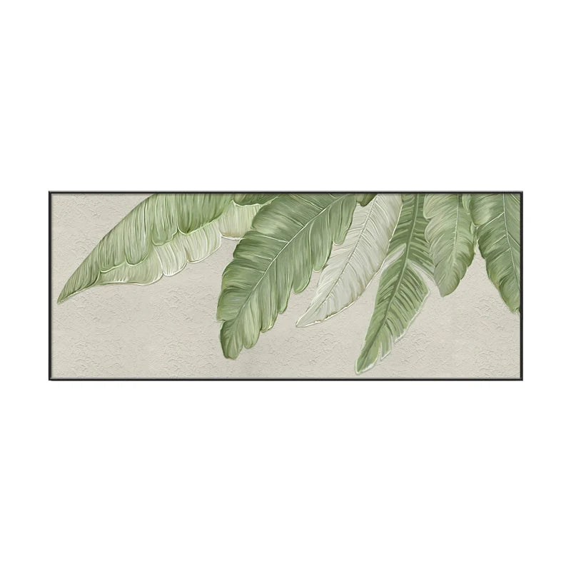 Sua Arte Verde: Pintura em Canvas para Um Toque Moderno