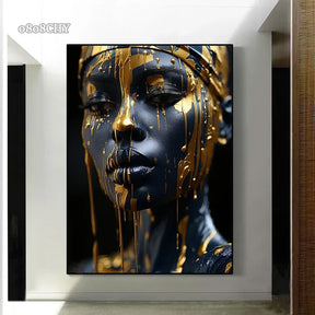 Seu pôster especial de beleza africana para a sala! - Minha loja
