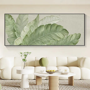 Sua Arte Verde: Pintura em Canvas para Um Toque Moderno