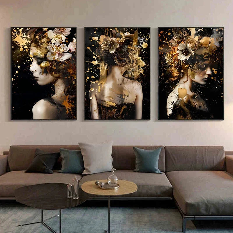 Sua Arte Floral: Um Toque Moderno para Seu Lar!