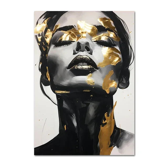 Seu toque de estilo: Retrato Moderno em Canvas para Casa