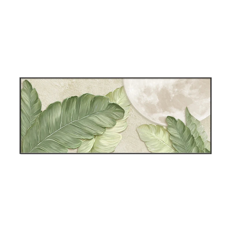 Sua Arte Verde: Pintura em Canvas para Um Toque Moderno