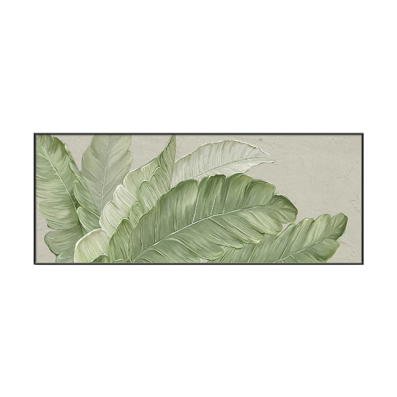 Sua Arte Verde: Pintura em Canvas para Um Toque Moderno