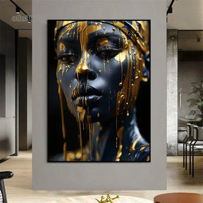 Seu pôster especial de beleza africana para a sala! - Minha loja